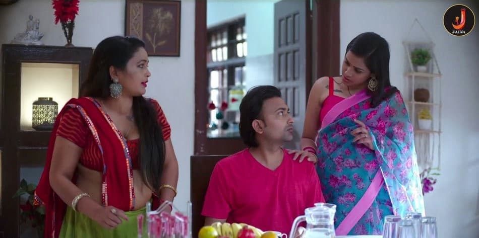 Gharwali Baharwali S01E02 2024 Jalva App Hindi Hot Web Series