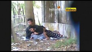 Desi girl xxx hot blowjob sex in park