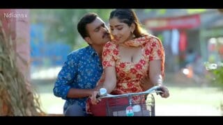 indian sexy blue film village girl caught by lover while riding bicycle