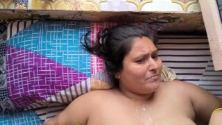 AAGMAAL Big Boobs Milf bhabhi ne devar ka lund chus kar maal muh pe giraya