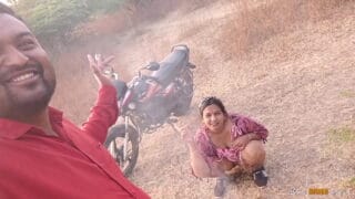 Free XXX Videos Horny Exhibitionist Indian Couple Nude Sex In Jungle Outdoor sex