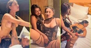 Thea Dsuuza and Yuri Lesbian Strapon Fuck OF Content Hot Video