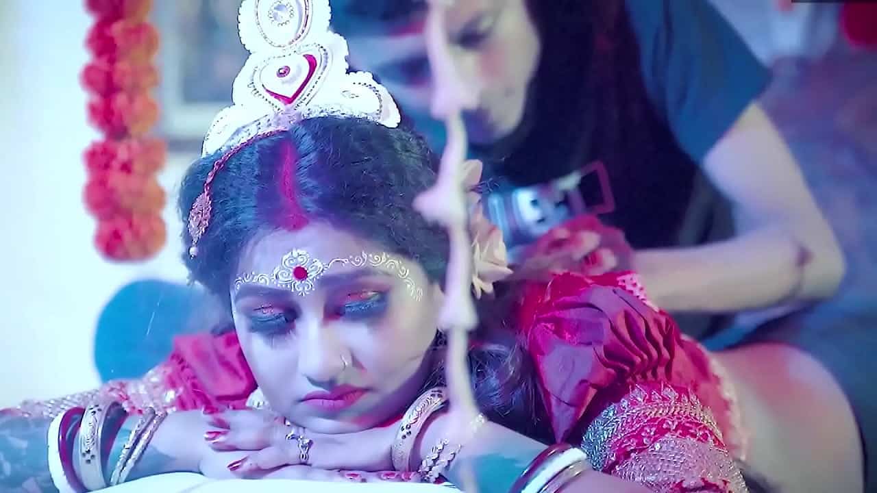 Fsiblog XXX Desi HD Porn Young Bhabhi First Night Sex with Husband Young Brother