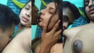 Fsiblog Desi Village Horny Lover Nude Boob Sucking Clip full videos