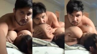 Aagmaal Desi Boy Gets Lucky & Fucks Big Boobs Colleague and Sucking His Tits full videos
